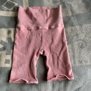 Free people happiness runs shorts m/l pink